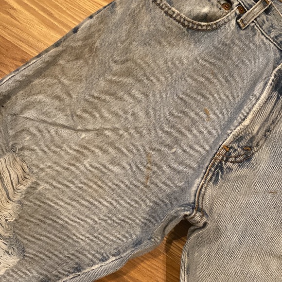 Levi’s 517 Bootcut Worn & Worked-in Distressed Jeans Mens size 32 x 32 - Picture 8 of 16